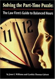 Cover of Solving the part-time puzzle