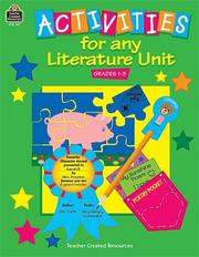 Cover of: Activities for Any Literature Unit