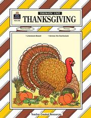 Cover of: Thanksgiving Thematic Unit