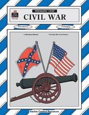 Cover of: Civil War Thematic Unit