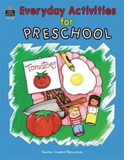 Cover of: Everyday Activities for Preschool