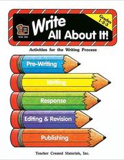 Cover of: Write All About It: Grades 1,2,3