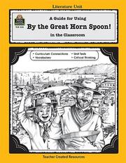 Cover of: A Guide for Using By the Great Horn Spoon! in the Classroom