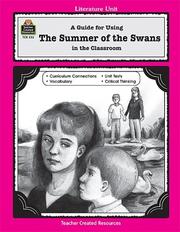 Cover of: A Guide for Using Summer of the Swans in the Classroom