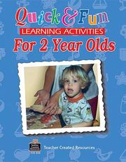 Cover of: Quick & Fun Learning Activities for 2 Year Olds by Ina Massler Levin, INA LEVIN, MICHAEL LEVIN, INA LEVIN, MICHAEL LEVIN