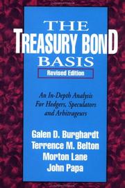 Cover of: The treasury bond basis by Galen D. Burghardt