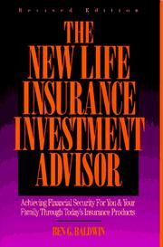 Cover of: The new life insurance investment advisor