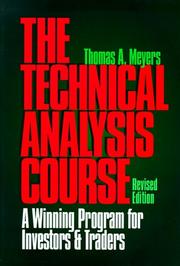 Cover of: technical analysis course | Thomas A. Meyers
