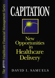 Cover of: Capitation: new opportunities in healthcare delivery