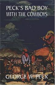 Cover of: Peck's Bad Boy Among the Cowboys