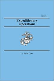 Cover of: Expeditionary Operations (Marine Corps Doctrinal Publication 3) by United States Marine Corps