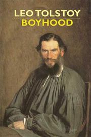 Cover of: Boyhood by Лев Толстой
