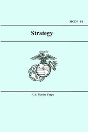 Cover of: Marine Corps Strategy (MCDP 1-1)