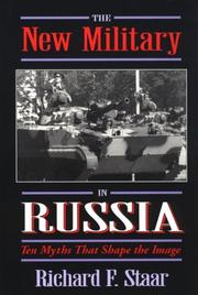 Cover of: The new military in Russia by Richard Felix Staar