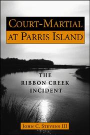 Cover of: Court-martial at Parris Island | John C. Stevens