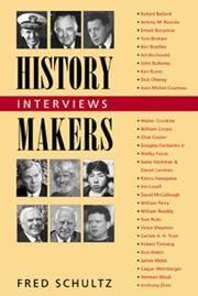 Cover of: History makers by Fred Schultz