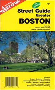 Greater Boston Street Guide by Arrow Map Inc.