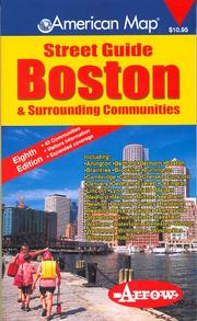 Cover of: American Map Street Guide Boston & Surrounding Communities by 