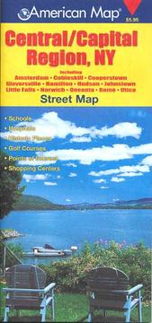 Cover of: Central Capital Region, New York Street Map