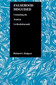 Cover of: Falsehood Disguised by Richard G. Hodgson, Richard G. Hodgson