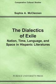 Cover of: The dialectics of exile by Sophia A. McClennen
