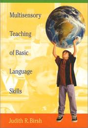 Cover of: Multisensory Teaching of Basic Language Skills