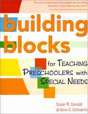 Building blocks for teaching preschoolers with special needs by Susan Rebecka Sandall