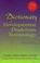 Cover of: Dictionary of Developmental Disabilities Terminology (Book with CD-ROM)