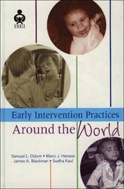 Cover of: Early Intervention Practices Around the World (International Issues in Early Intervention) by 