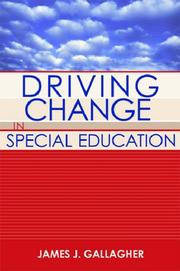 Cover of: Driving Change in Special Education