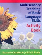 Cover of: Multisensory Teaching of Basic Language Skills Activity Book