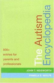 Cover of: The Autism Encyclopedia