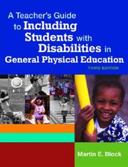 Cover of: Teacher's Guide to Including Students With Disabilities in General Physical Education