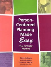 Cover of: Person-Centered Planning Made Easy | Steve Holburn