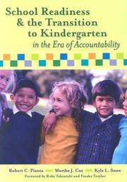 School readiness and the transition to kindergarten in the era of accountability cover