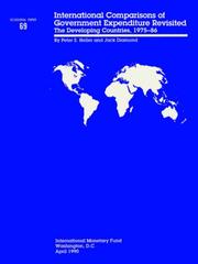 Cover of: International comparisons of government expenditure revisited by Peter S. Heller