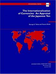 The internationalization of currencies cover