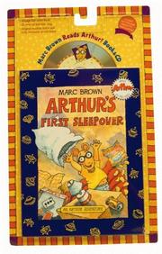 Cover of: Arthur's First Sleepover (An Arthur Adventure) by Marc Brown