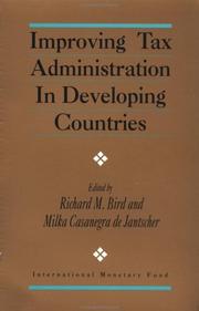 Cover of: Improving tax administration in developing countries