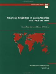 Financial fragilities in Latin America by Liliana Rojas-Suárez