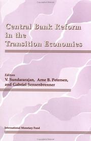 Cover of: Central bank reform in the transition economies