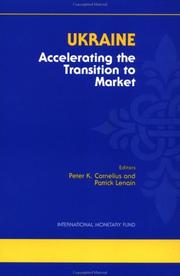 Cover of: Ukraine: accelerating the transition to market : proceedings of an IMF/Workd Bank seminar