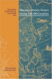Cover of: Macroeconomic issues facing ASEAN countries