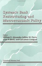 Cover of: Systemic bank restructuring and macroeconomic policy