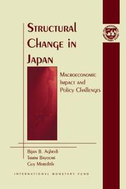Cover of: Structural change in Japan | 