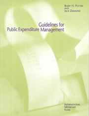 Cover of: Guidelines for Public Expenditure Management (Manuals & Guides)