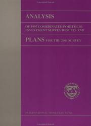 Cover of: Analysis of 1997 coordinated portfolio investment survey results and plans for the 2001 survey.
