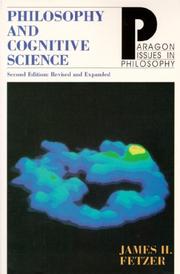 Cover of: Philosophy and cognitve science