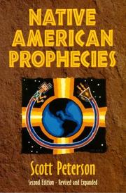 Cover of: Native American prophecies by Scott Peterson