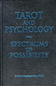 Cover of: Tarot and Psychology : Spectrums of Possibility